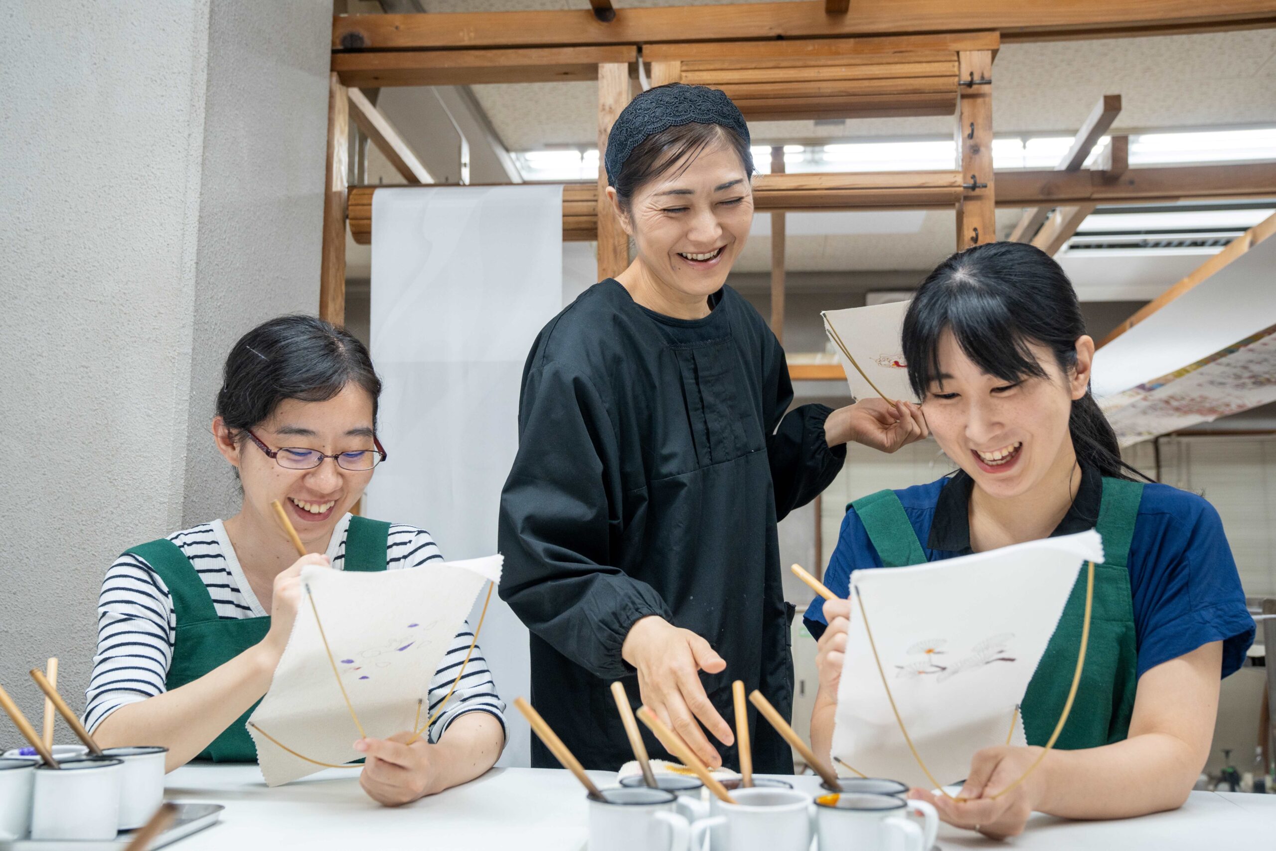 きょうと修学旅行ナビ | 体験学習 | 友禅染